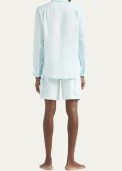 VilebrequinMen's Linen Sport Shirt