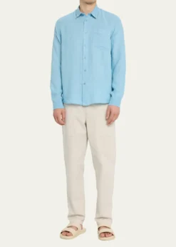 VilebrequinMen's Linen Sport Shirt