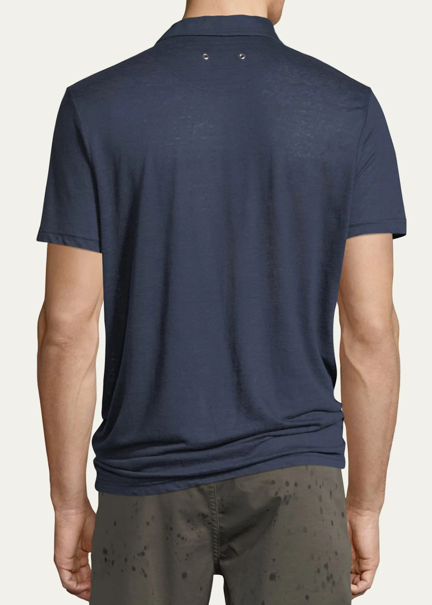 VilebrequinMen's Pyramid Linen Polo Shirt