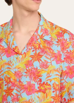VilebrequinMen's Tahiti Flower-Print Camp Shirt