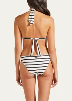 VilebrequinStripes Jersey Halter Bikini Top