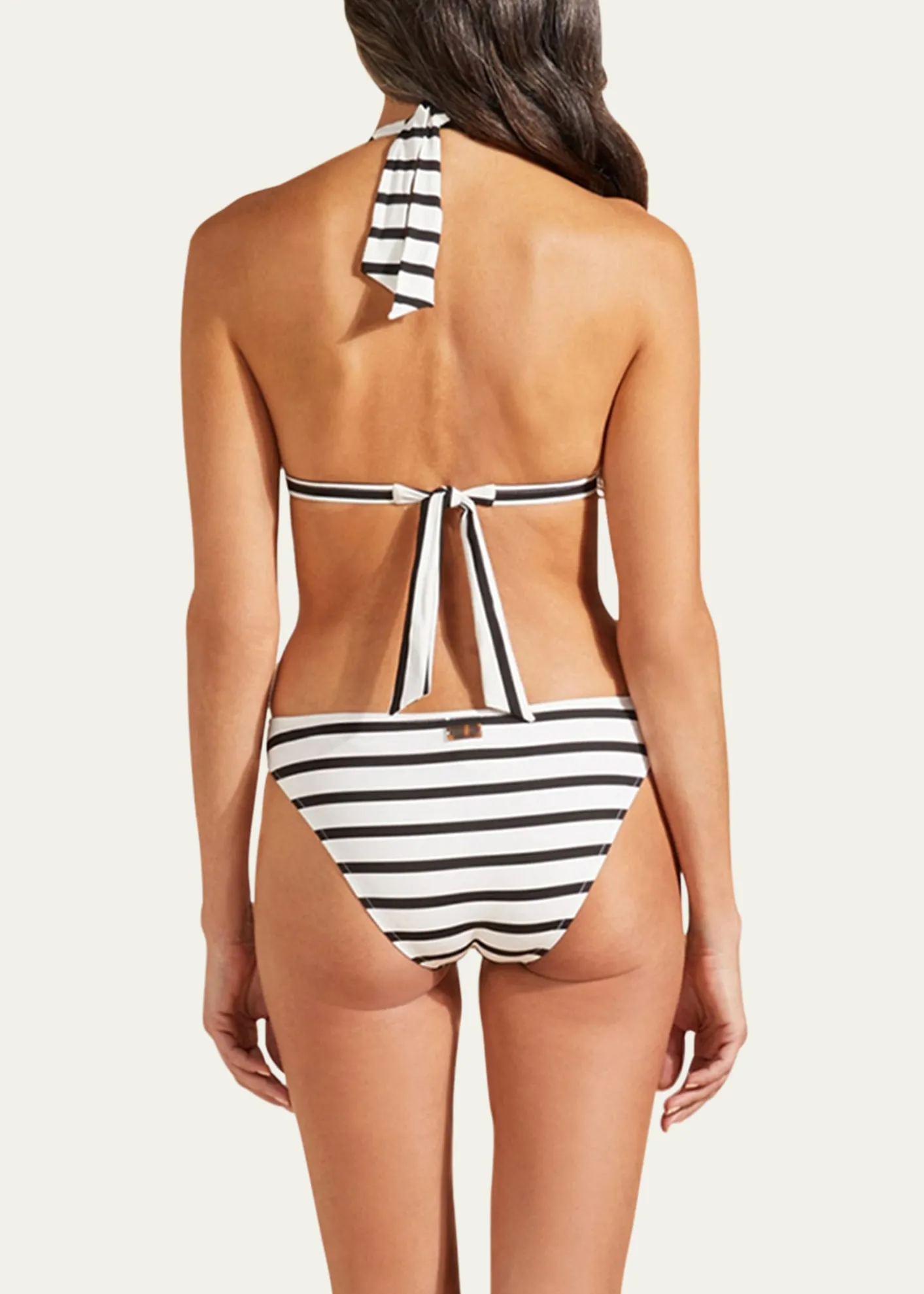 VilebrequinStripes Jersey Halter Bikini Top
