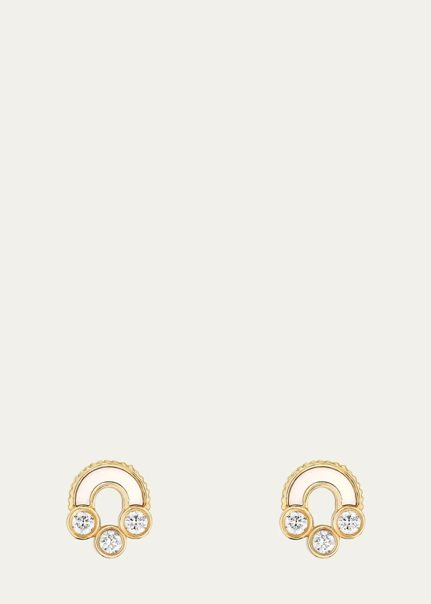 ViltierMagnetic Stud Earrings in Mother-of-Pearl