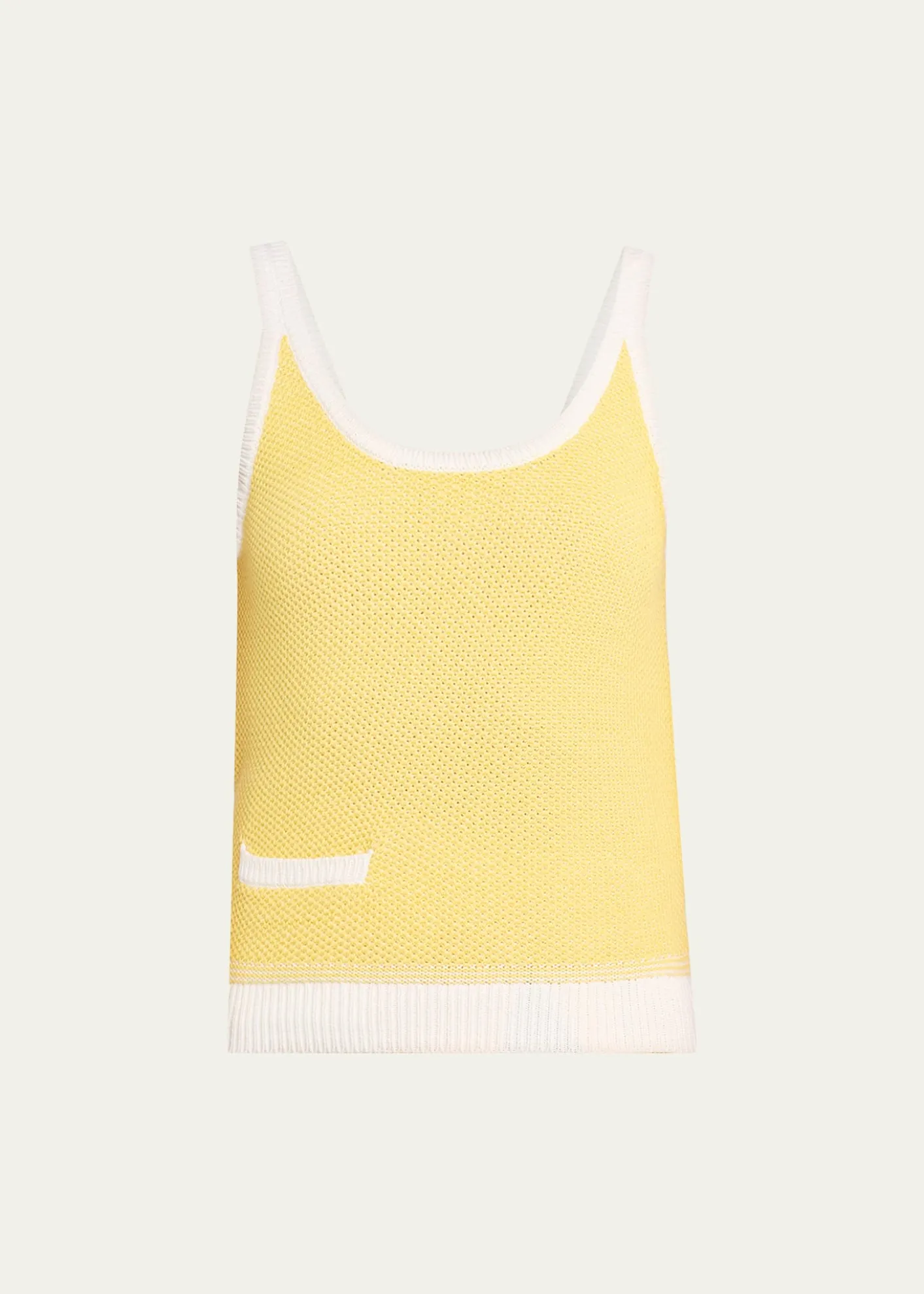 VinceBirdseye Pocket Tank Top