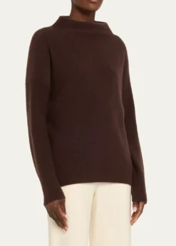VinceBoiled Cashmere Turtleneck Pullover