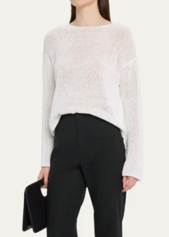 VinceCoated Cotton Pullover