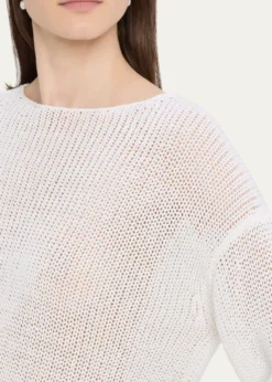 VinceCoated Cotton Pullover