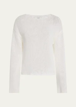 VinceCoated Cotton Pullover