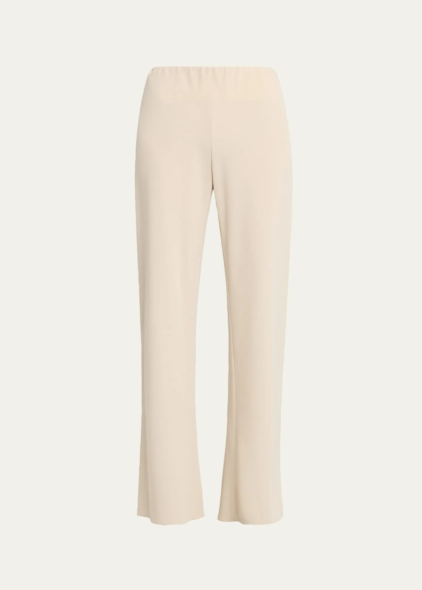 VinceColette High-Rise Linen Bias Pants