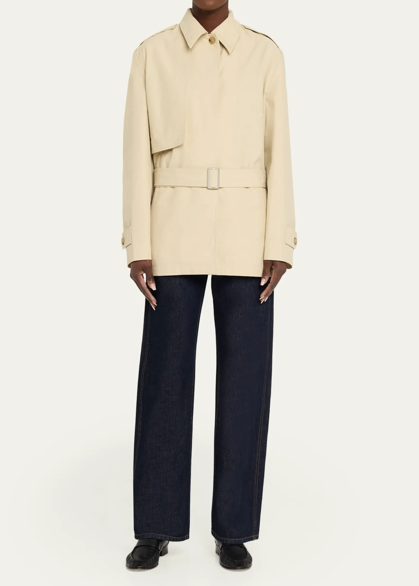 VinceCotton-Blend Short Jacket