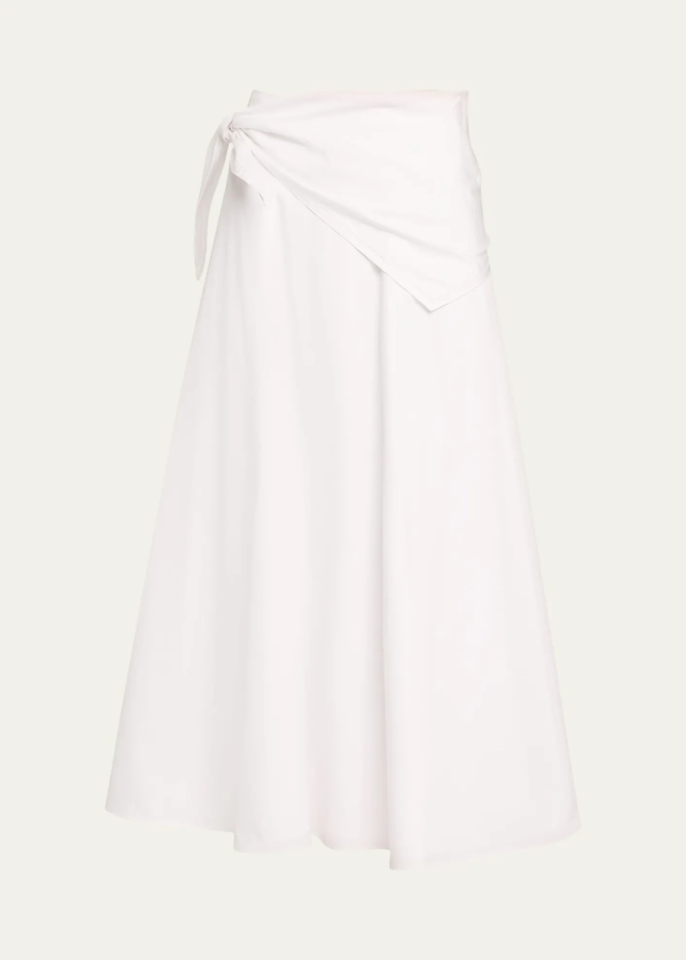 VinceCotton Scarf Maxi Skirt