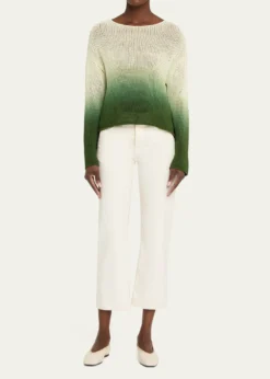 VinceDip-Dye Cotton Sweater