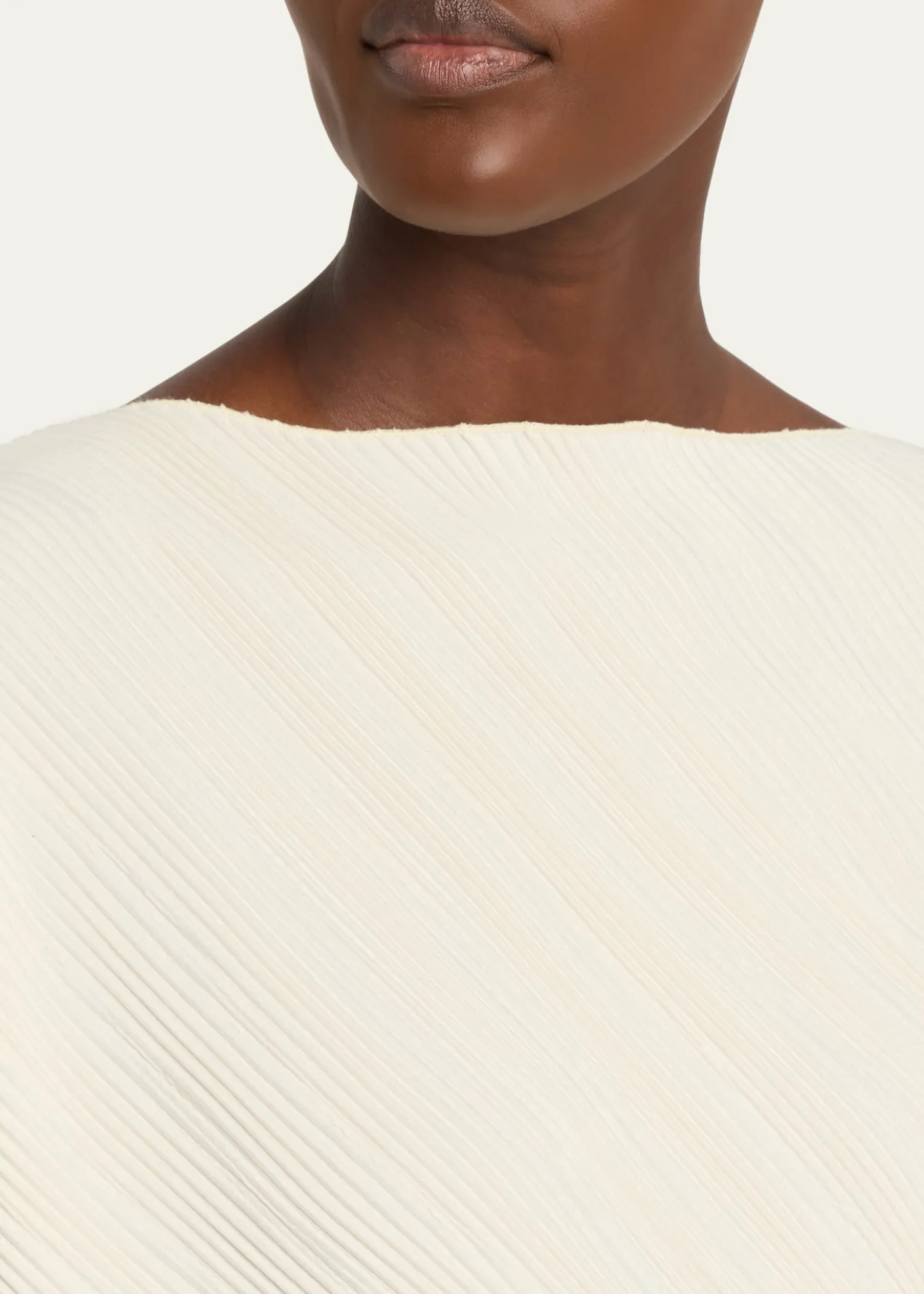 VinceDirectional Pleated Top