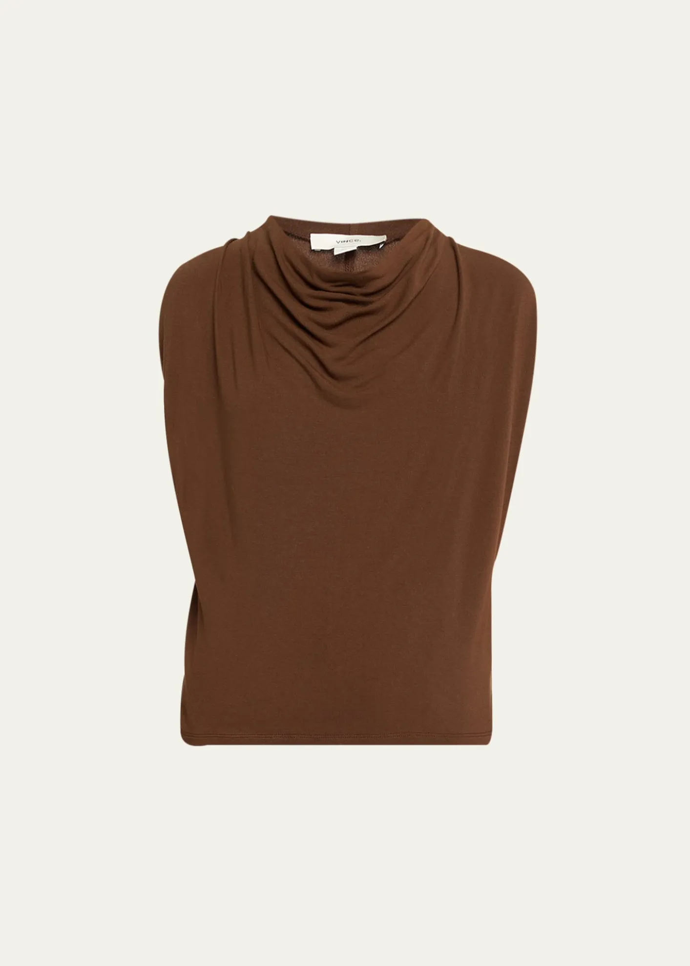 VinceDraped Cowl-Neck Top