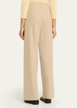 VinceHigh-Rise Wool Trousers