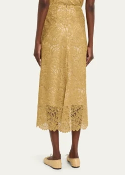 VinceLace Slip Skirt