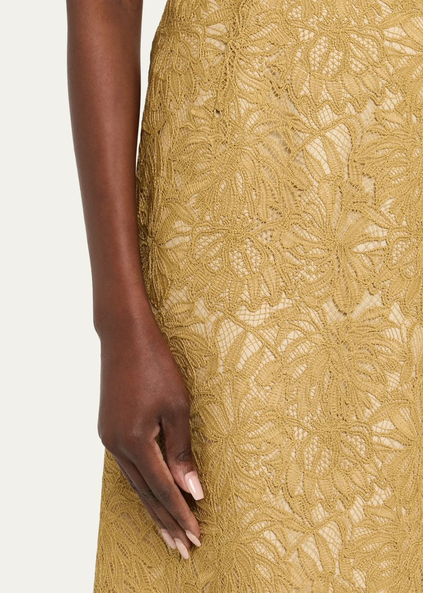 VinceLace Slip Skirt