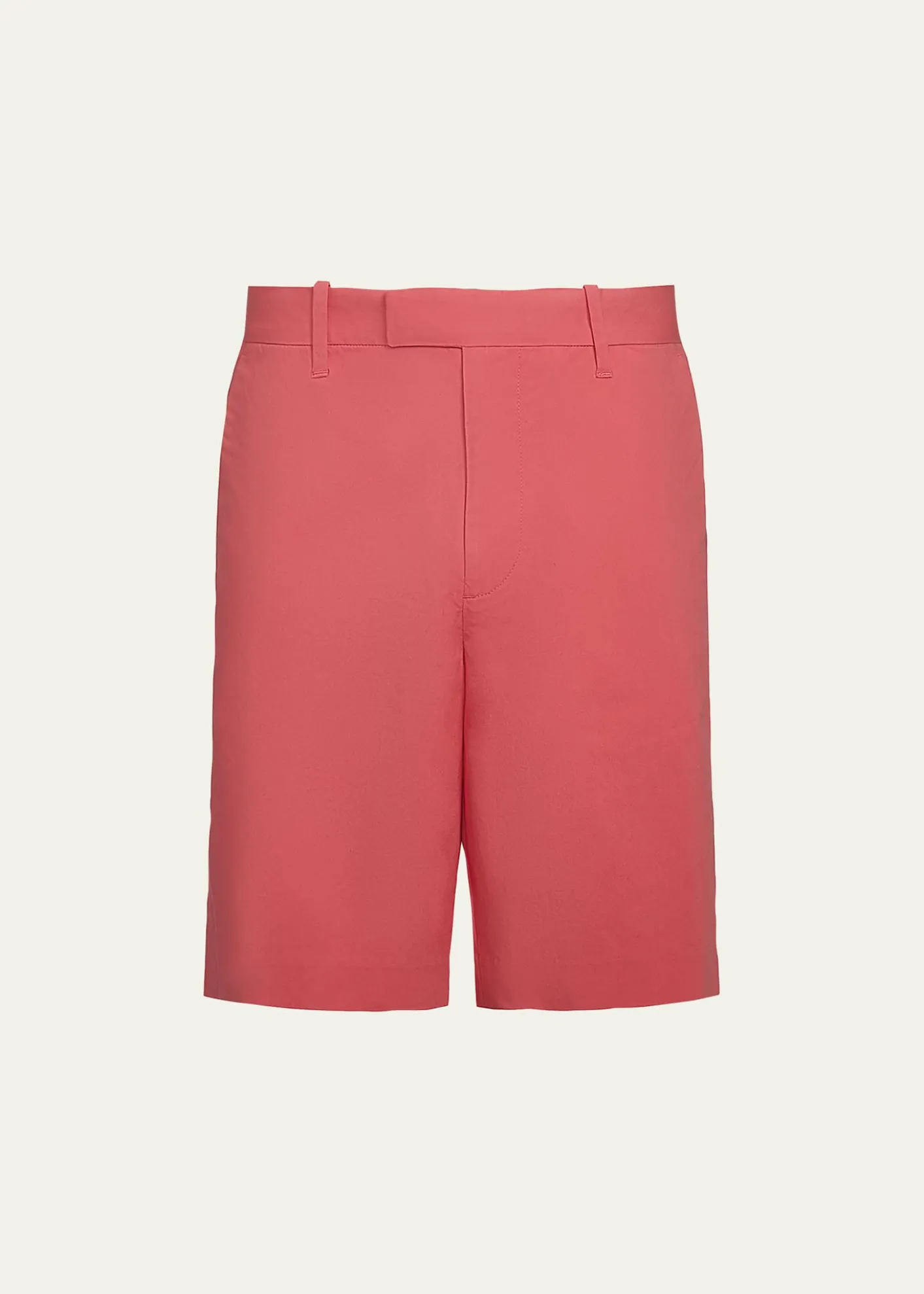 VinceMen's Italian Cotton Extended-Tab Shorts