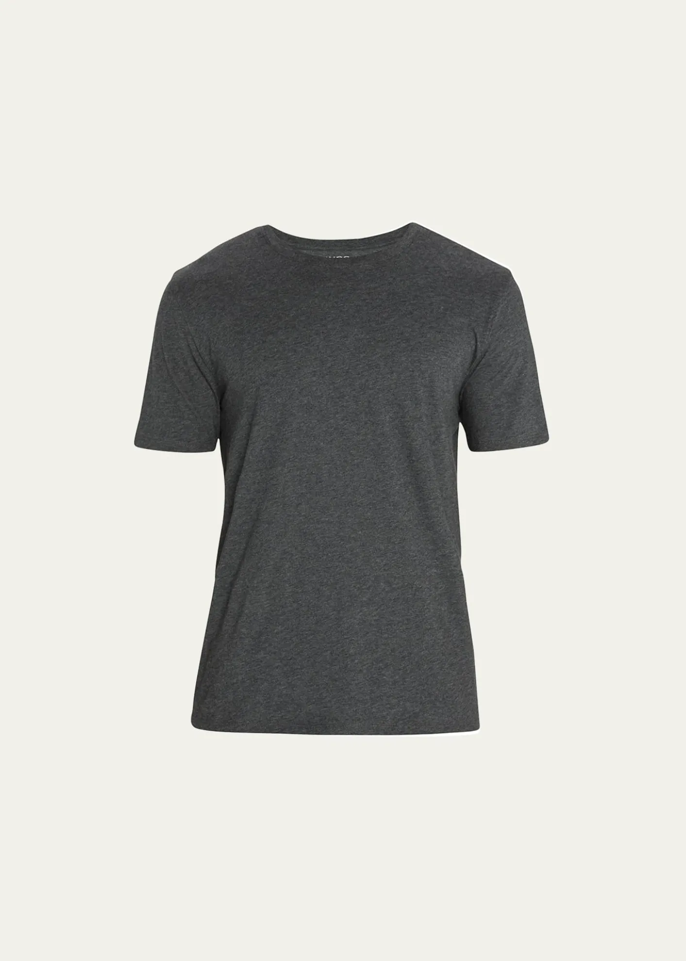 VinceMen's Short-Sleeve Pima Crewneck Jersey T-Shirt, Black