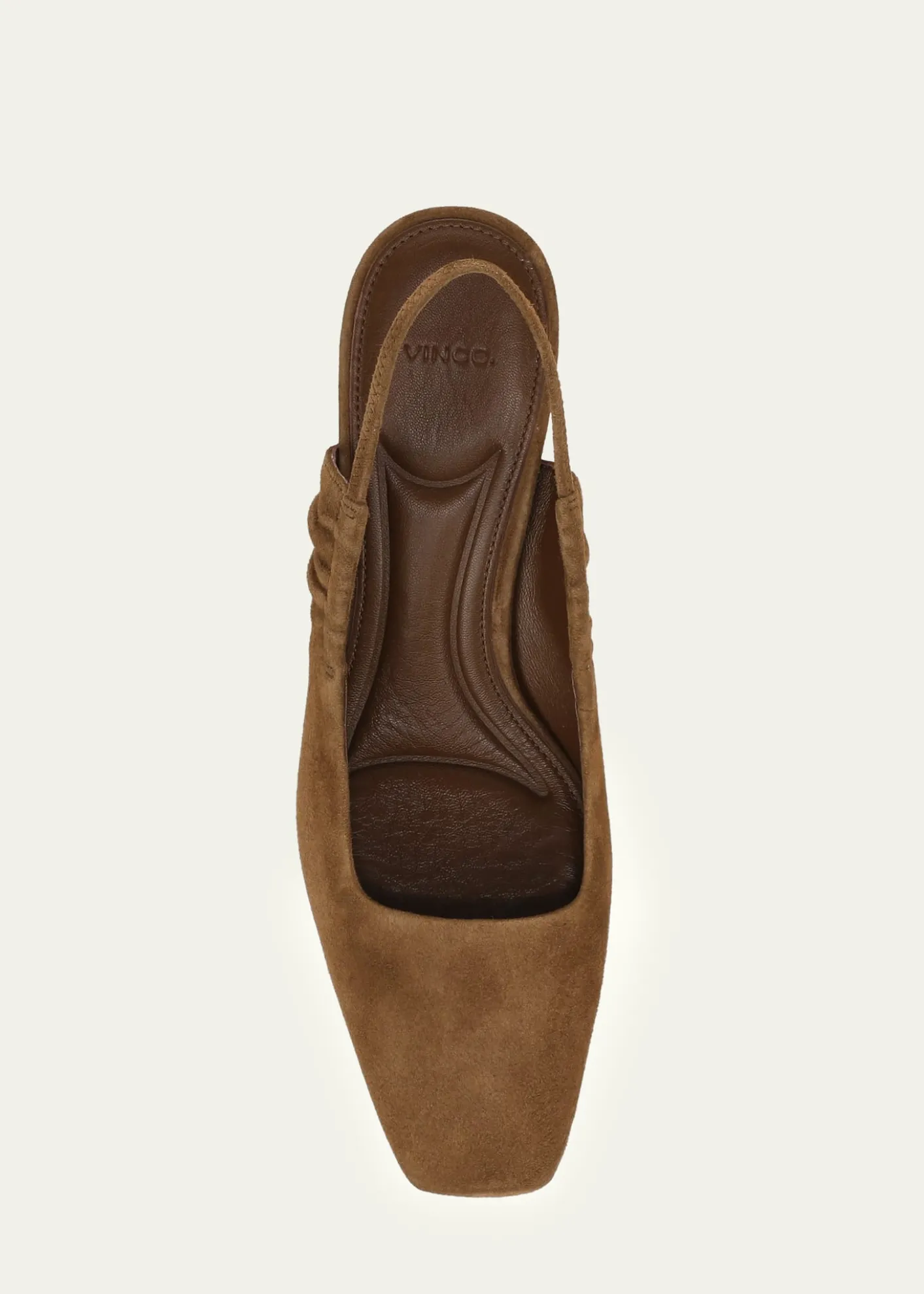 Vince65mm Venice Suede Slingback Pumps