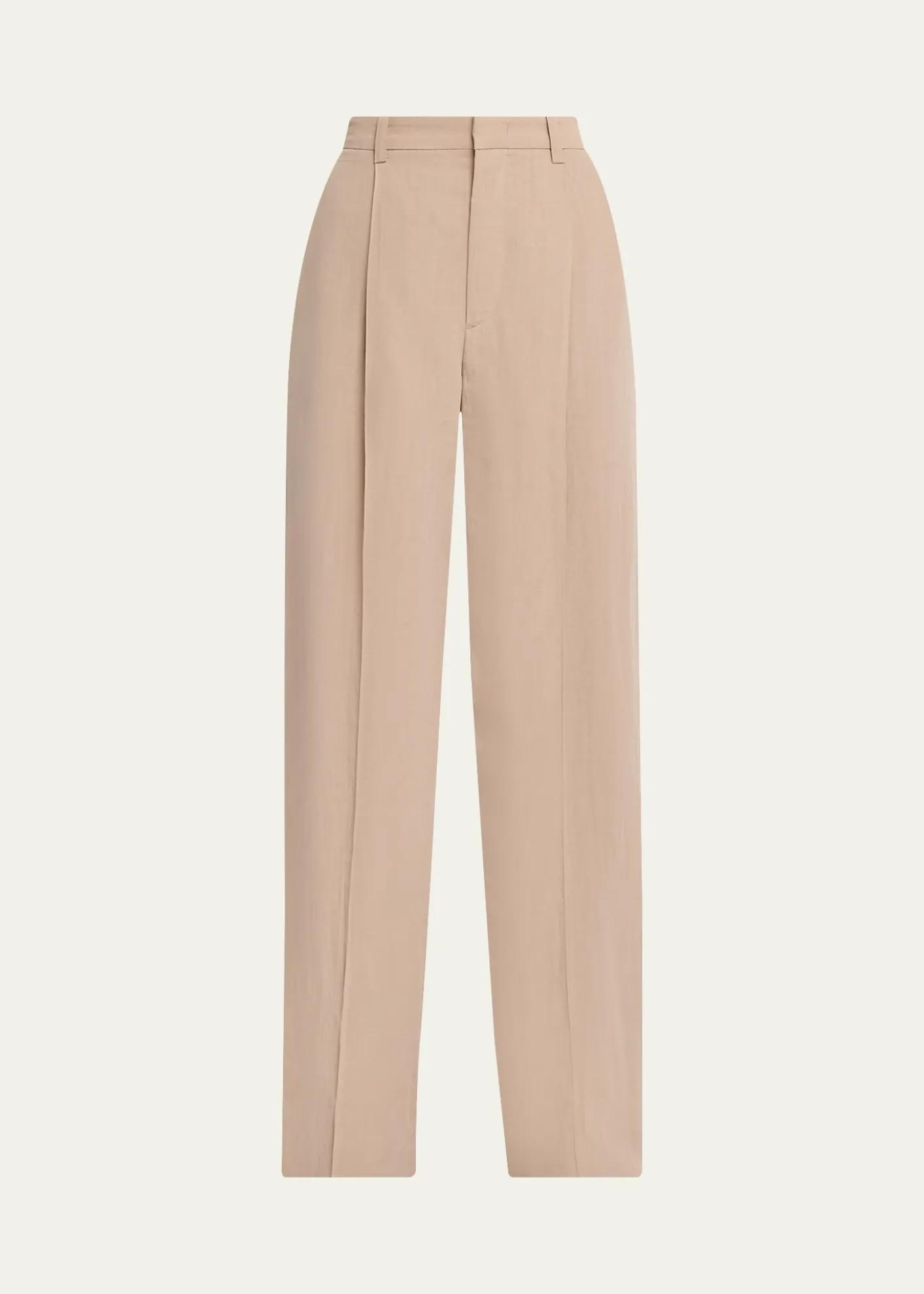 VincePleated High-Rise Pants