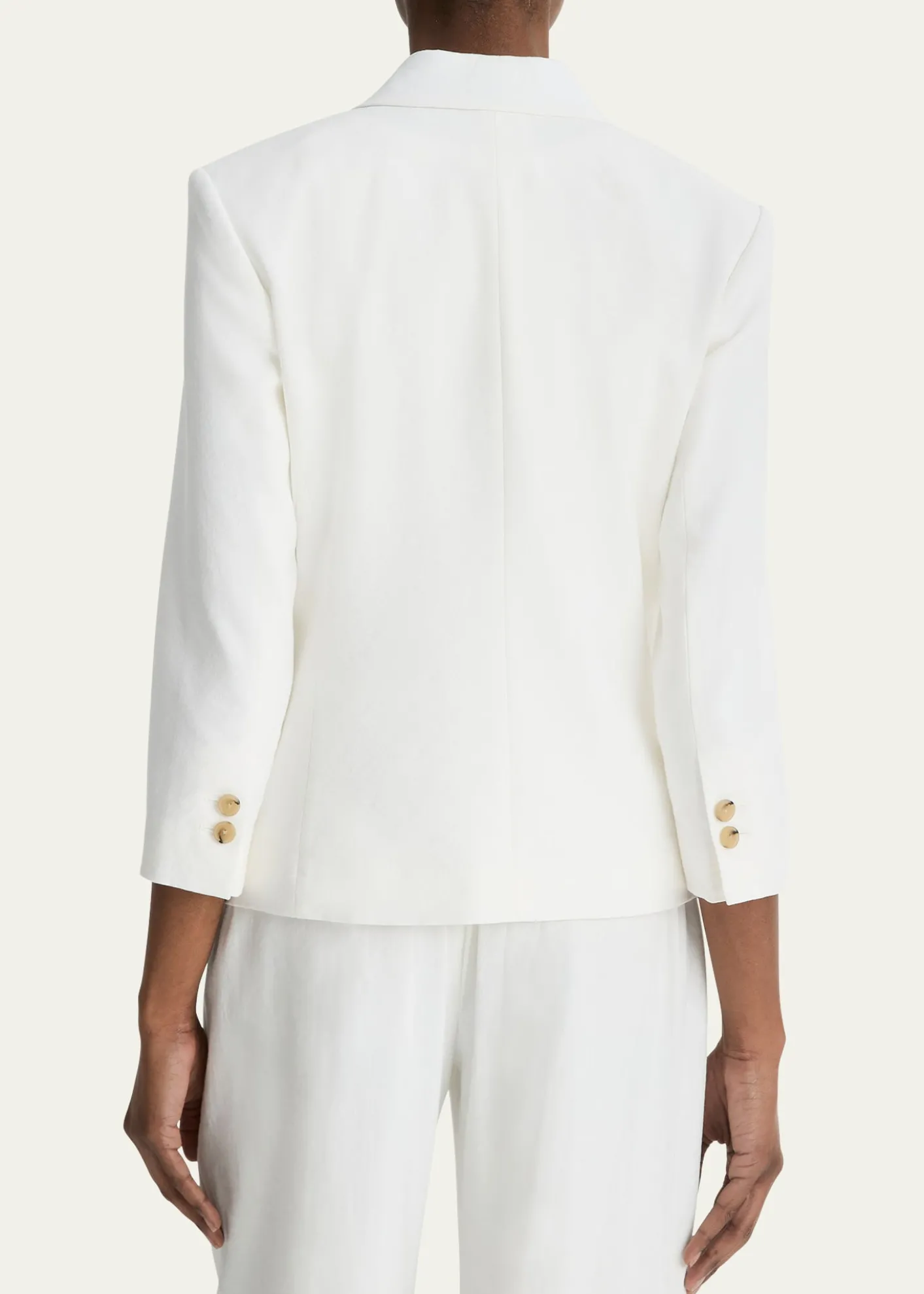 VinceShrunken Linen Blazer