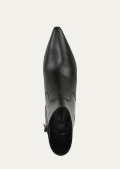 VinceSimone Leather Ankle Booties