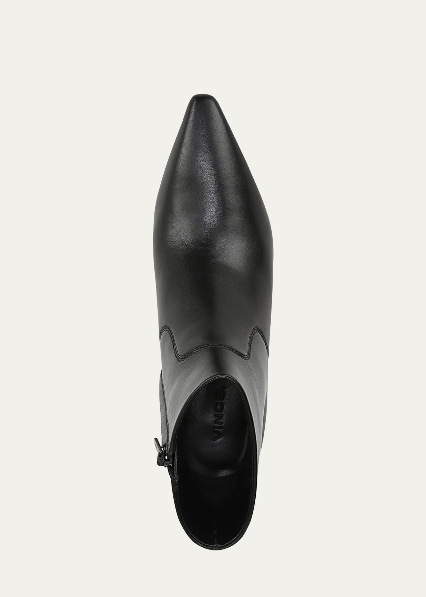 VinceSimone Leather Ankle Booties