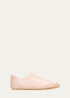 VinceSunset Satin Low-Top Trainers