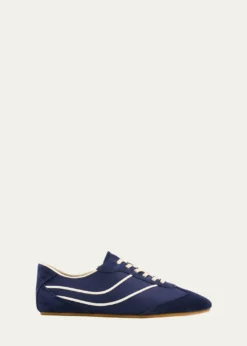 VinceSunset Suede Low-Top Trainers