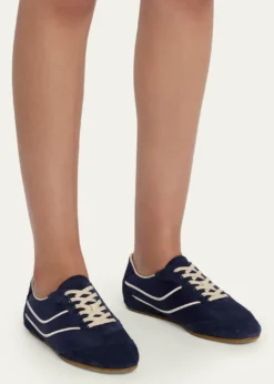 VinceSunset Suede Low-Top Trainers