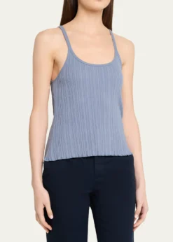 VinceVariegated Rib Tank Top