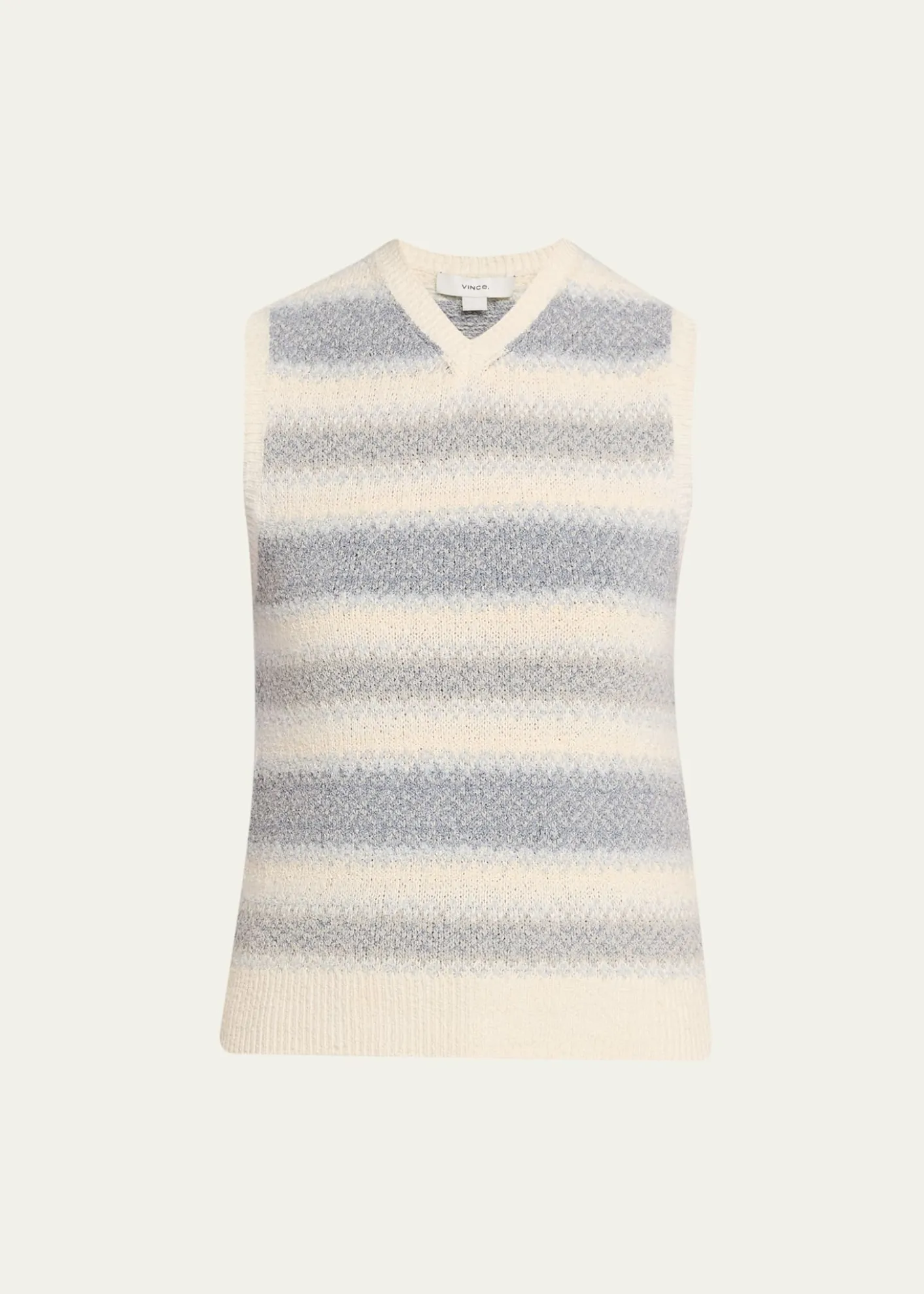 VinceV-Neck Knit Summer Sweater Vest