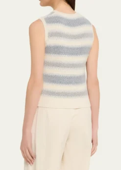 VinceV-Neck Knit Summer Sweater Vest