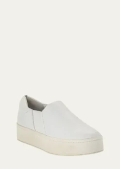 VinceWarren Leather Platform Skate Sneakers