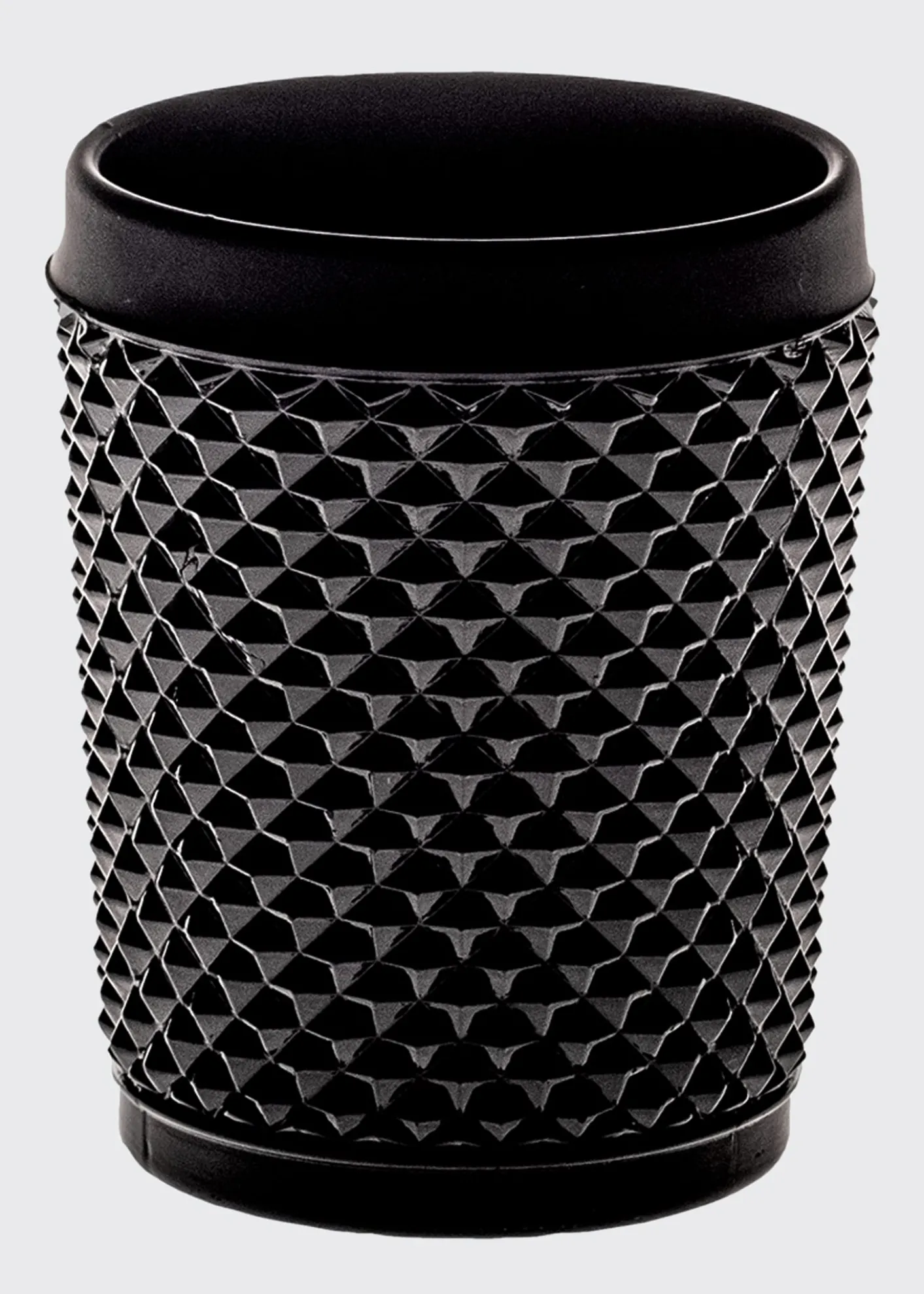 Vista AlegreBicos Black Frost Lowball Glass