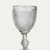 Vista AlegreBicos Clear Water Goblet Glass