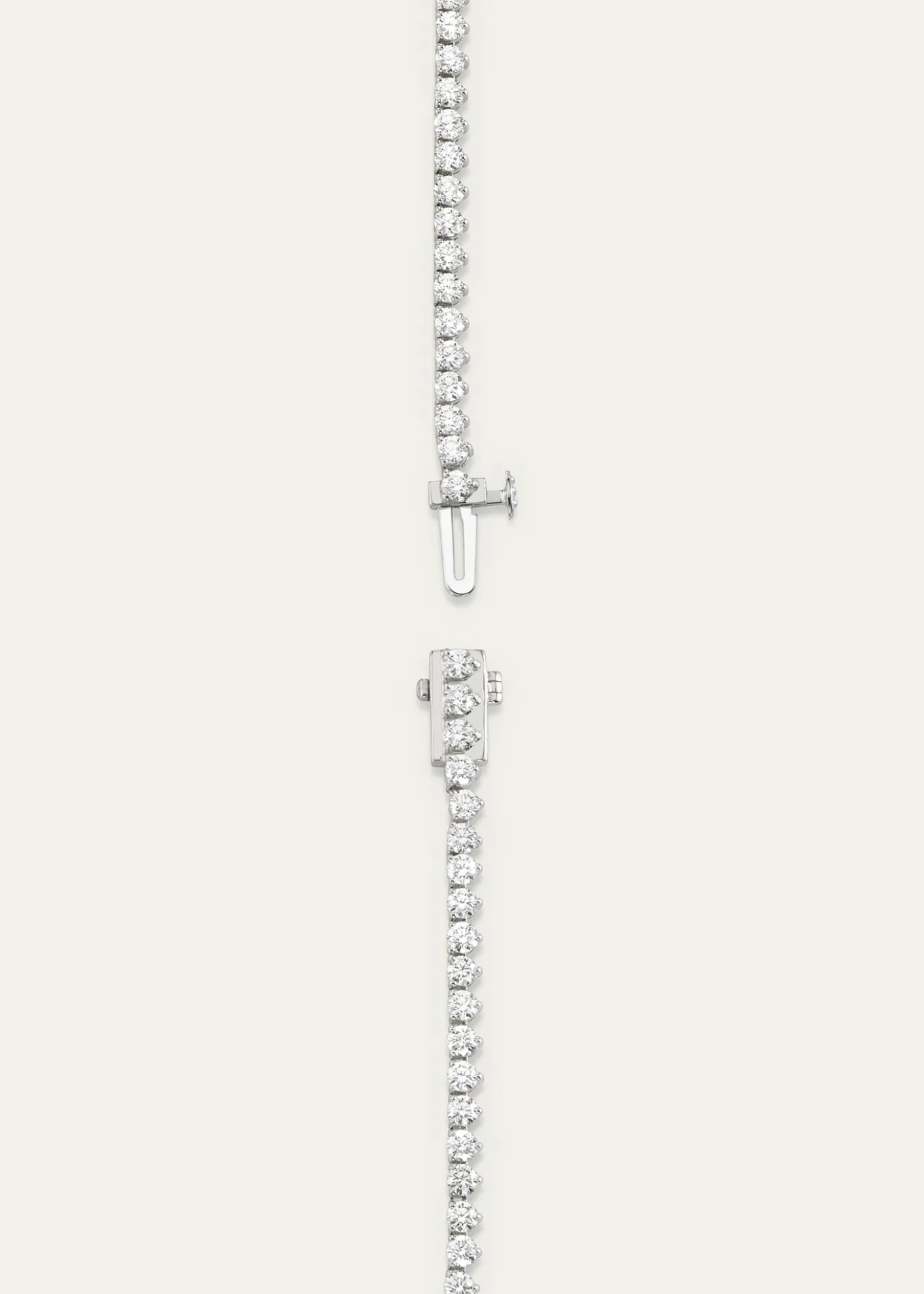 VRAILab Grown Diamond Tennis Necklace, Petite
