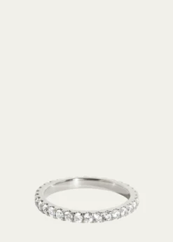 VRAIThe Infinity 18K White Gold Lab Grown Diamond Band, 0.37tcw