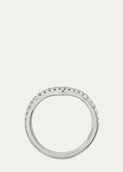 VRAIThe Signature V 14K White Gold Lab Grown Diamond Band, 0.38tcw