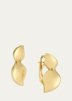 Vram18K Yellow Gold Cayrn Earrings