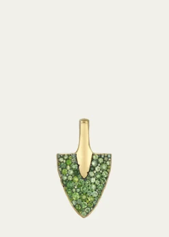 Vram18K Vyv Green Sapphire Pendant