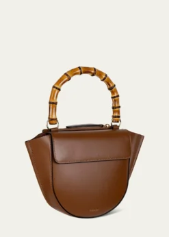 WandlerHortensia Mini Leather Top-Handle Bag