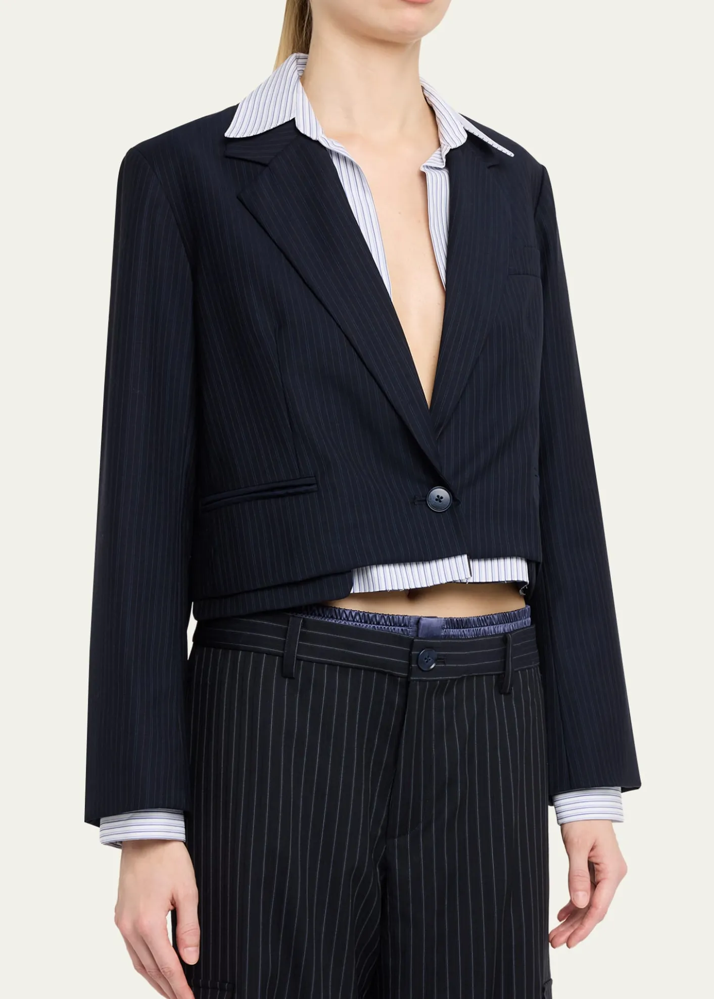 WE-AR4The Bar Layered Blazer