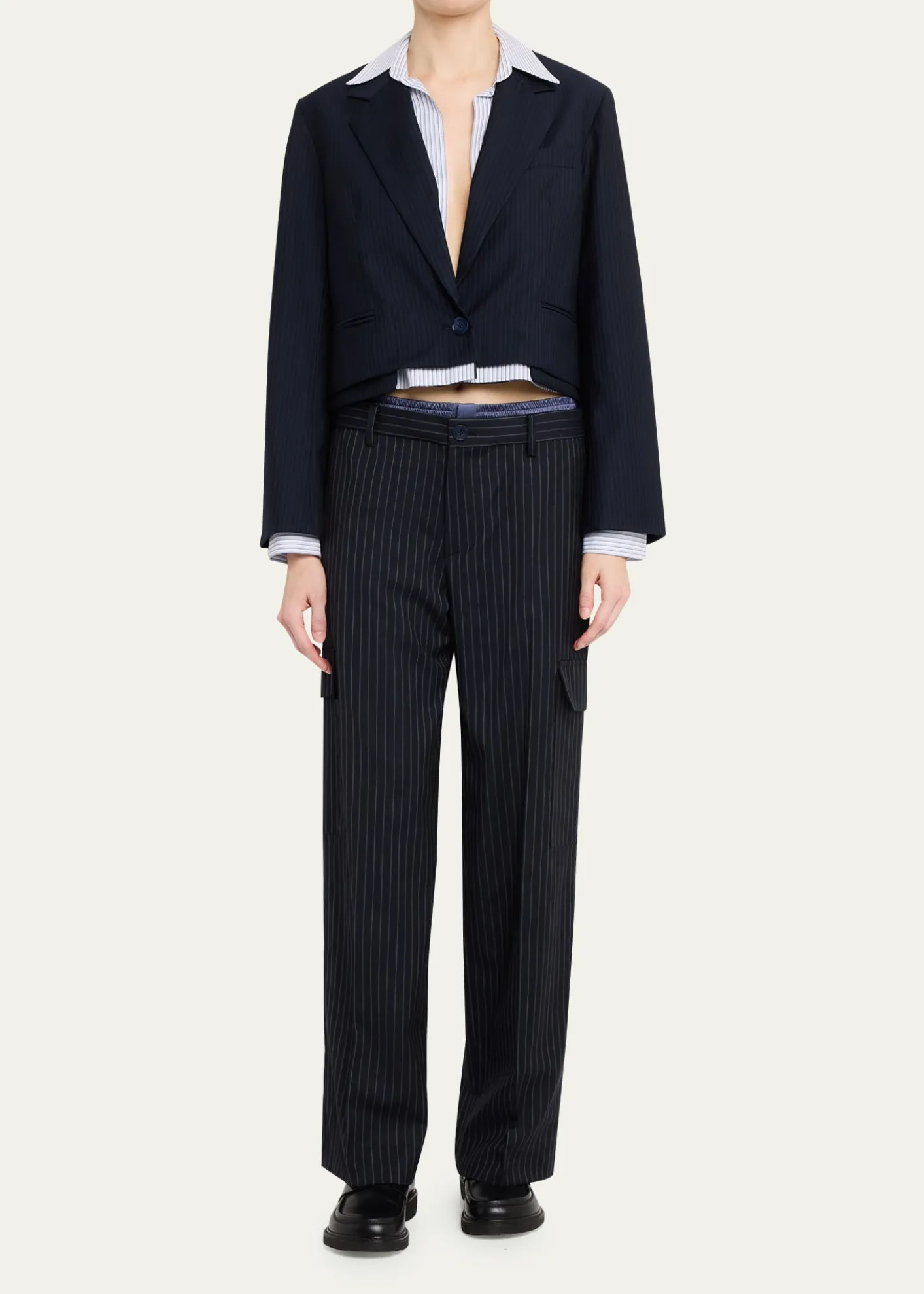 WE-AR4The Bar Layered Blazer