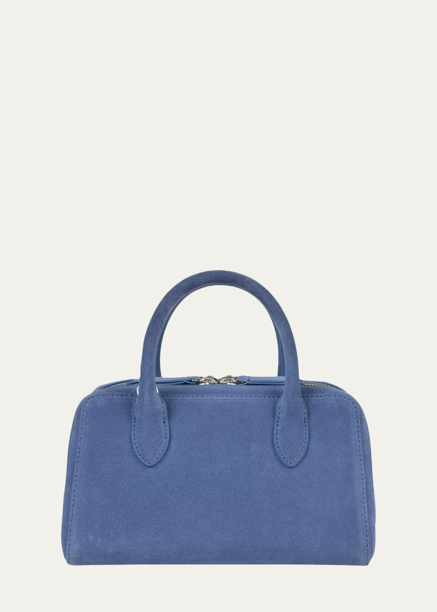 WE-AR4The Ivy 22 Suede Top-Handle Bag