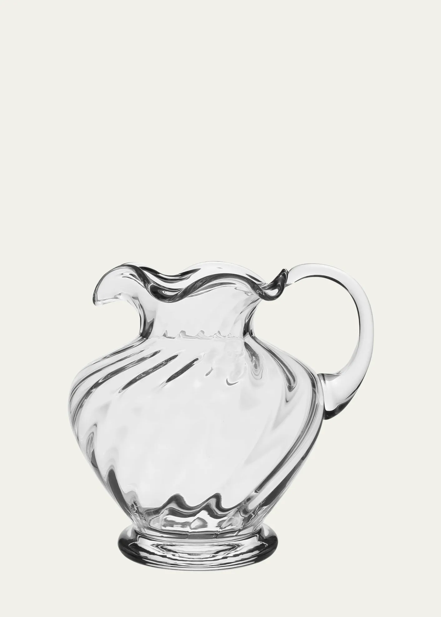 William Yeoward CrystalDakota Spiral Pitcher