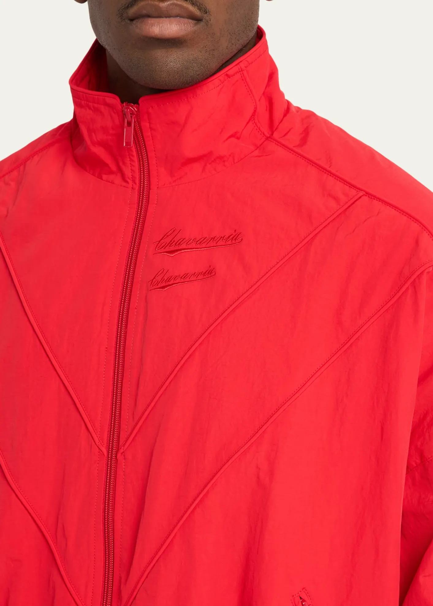 Willy ChavarriaMen's Bad Boy Nylon Track Jacket