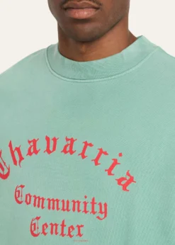 Willy ChavarriaMen's Hooligan Cotton Crewneck Sweater