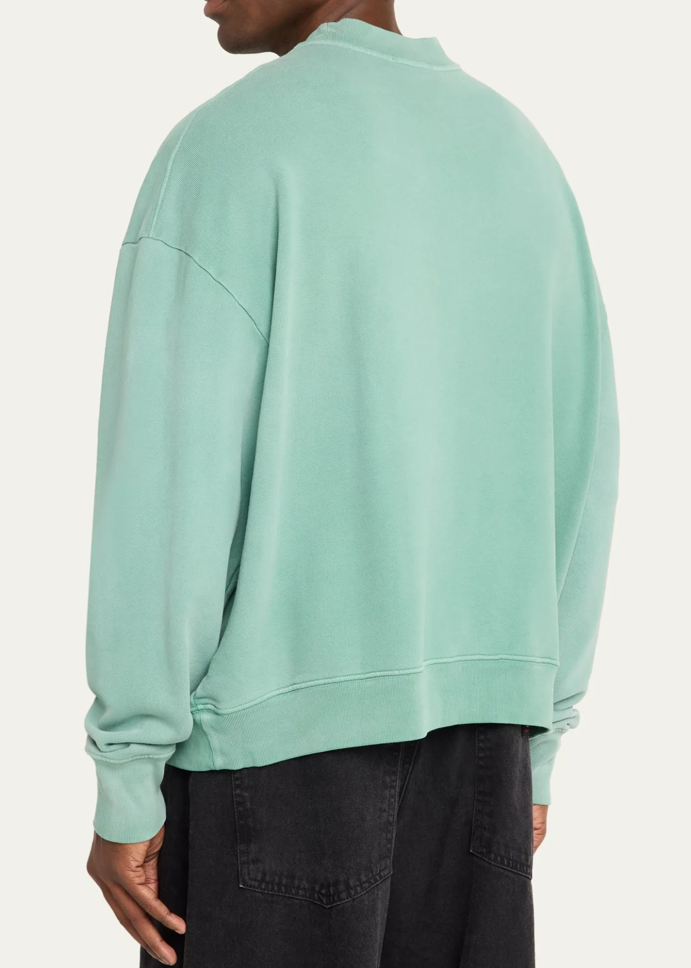 Willy ChavarriaMen's Hooligan Cotton Crewneck Sweater